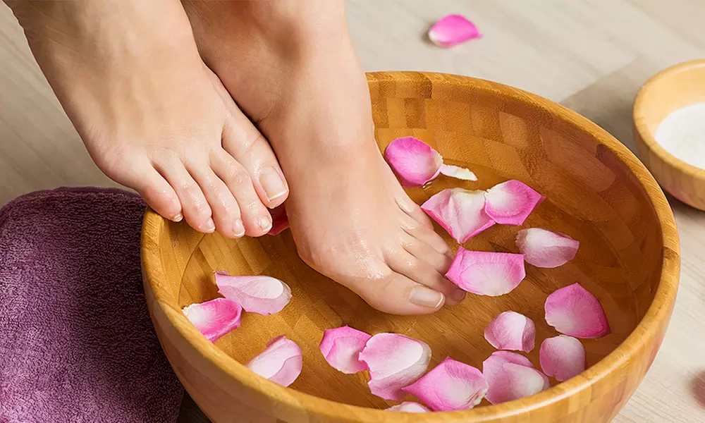 Enjoy a no-chip manicure with an aromatherapy pedicure or deep tissue massage at Marietta's Day Spa & Salon