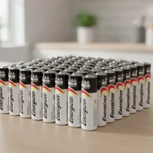 50-Pack Energizer Max AA or AAA Alkaline Batteries, Long-Lasting Power