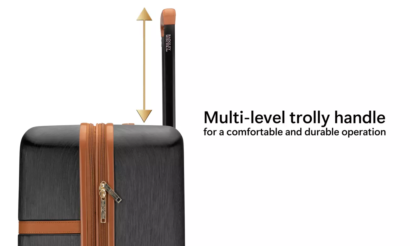 Give Mom the Gift of Travel: BADGLEY MISCHKA Grace 3pc Expandable Luggage Set - Image 4