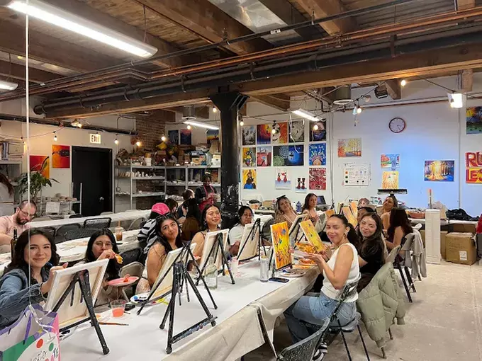 Shape your Love Story with BYOB Date Night on the Wheel for Two at Color Cocktail Factory - Image 3